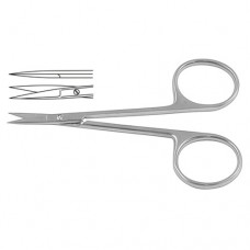 Very Delicate Operating Scissor Straight Stainless Steel, 9 cm - 3 1/2"